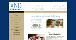 Desktop Screenshot of andlawoffices.com